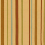 Schumacher Alessandra Silk Stripe Gold Fabric