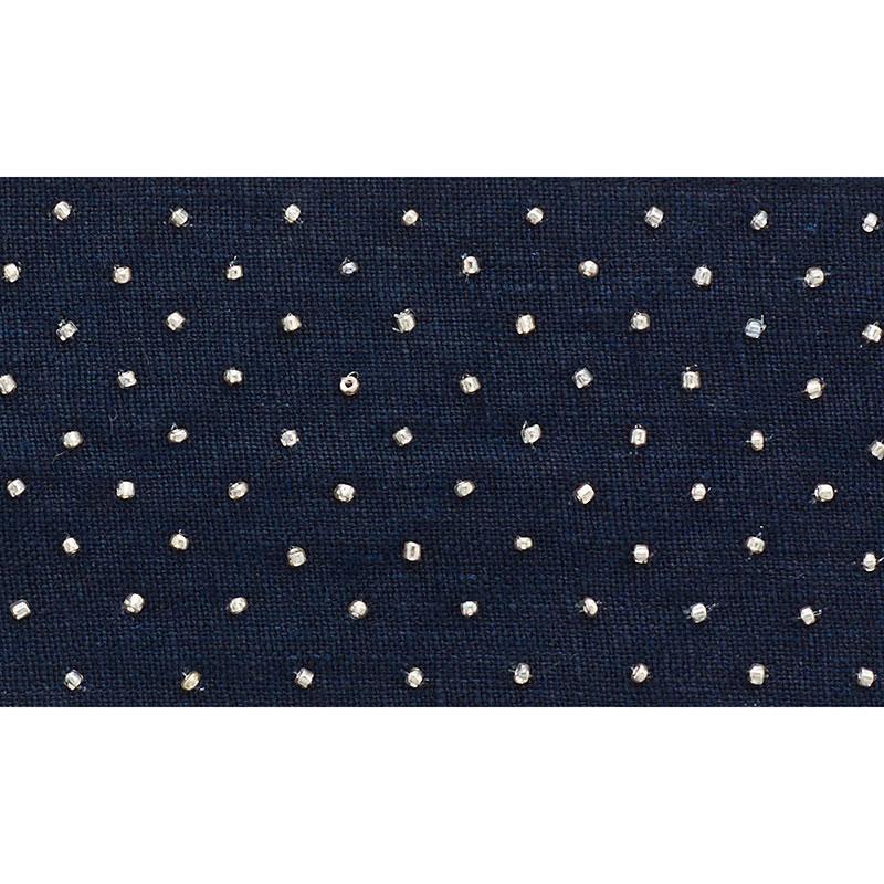 Schumacher Navy Northern Lights Beaded Tape