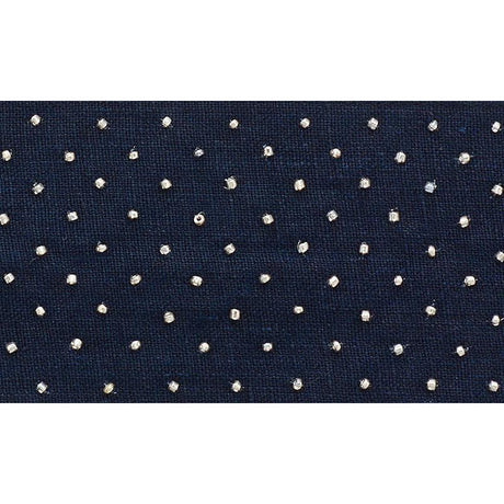 Schumacher Navy Northern Lights Beaded Tape