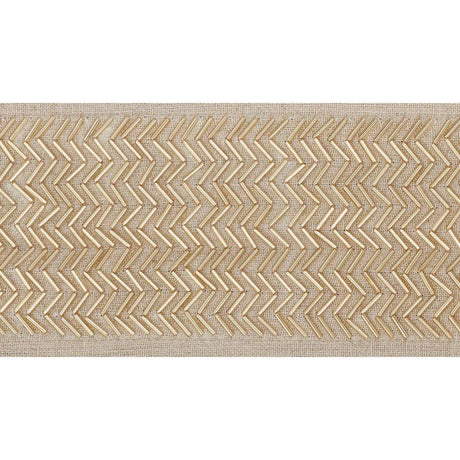 Schumacher Hayworth Tape Pale Gold Trim