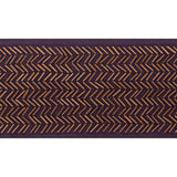 Schumacher Hayworth Tape Aubergine Trim