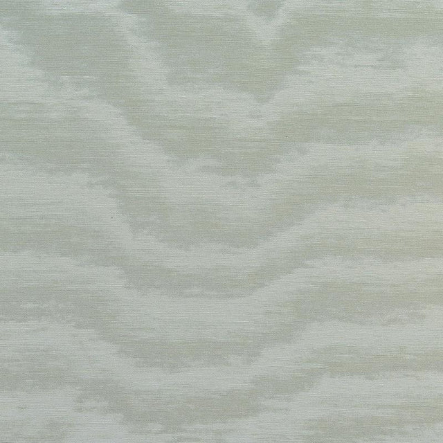 Schumacher Aria Moir Aqua Fabric