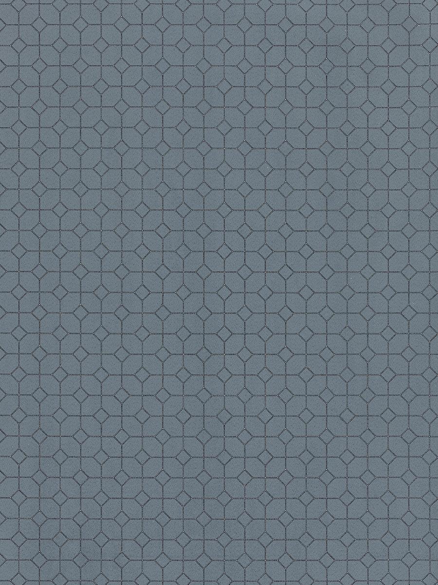 Scalamandre Powerful Connections Sapphire Wallpaper