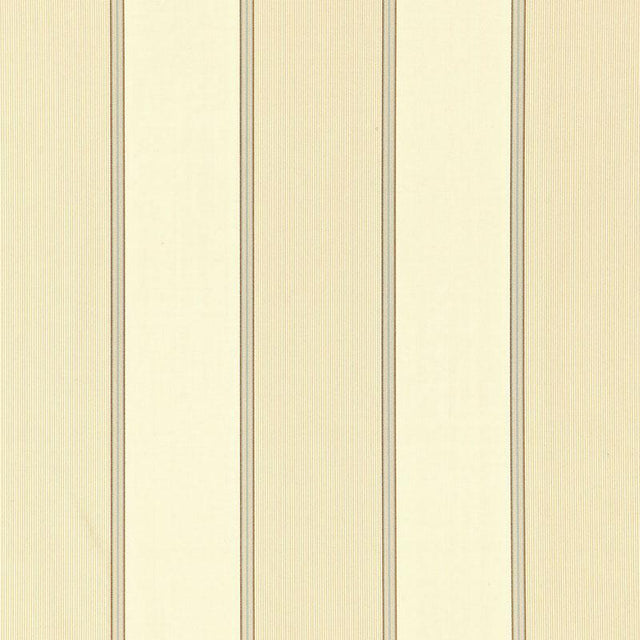 Schumacher Sophia Silk Stripe Champagne Fabric