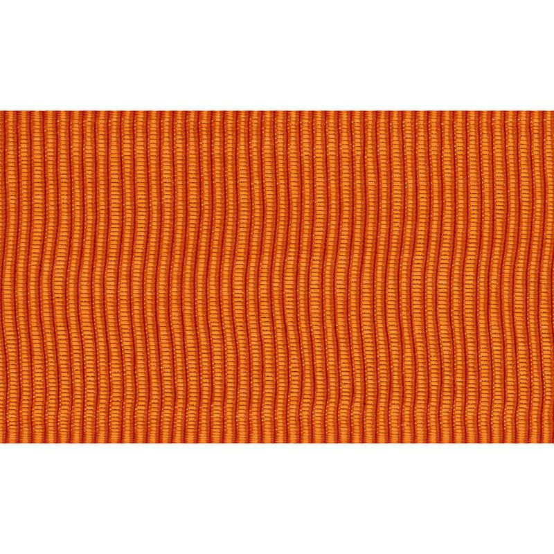 Schumacher Wide Faille Tape Orange Trim