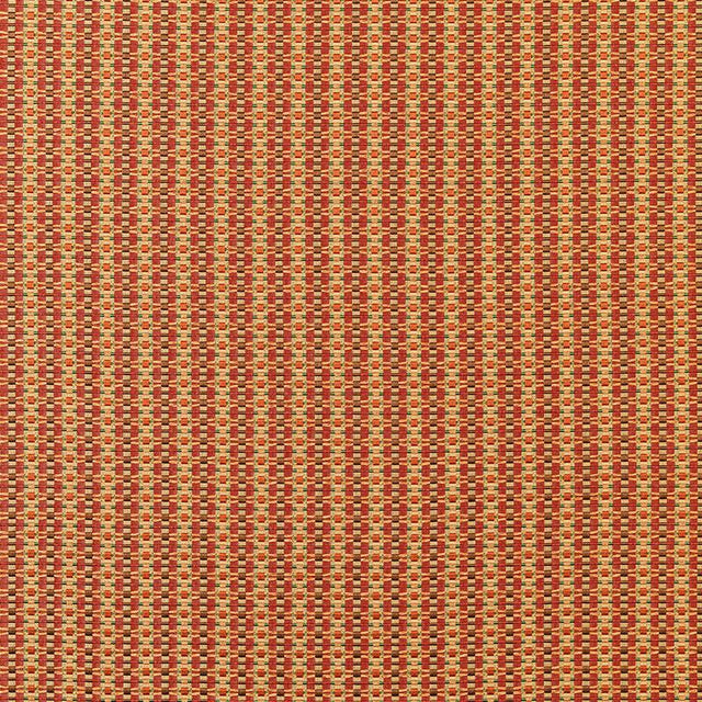Schumacher Belvedere Weave Russet Fabric