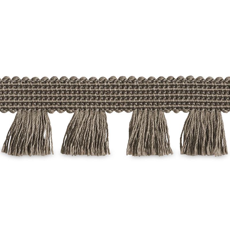 Schumacher Taupe Bell Fringe