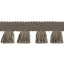 Schumacher Taupe Bell Fringe