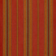Schumacher Sinclair Chenille Stripe Rouge Fabric