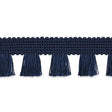 Schumacher Navy Bell Fringe