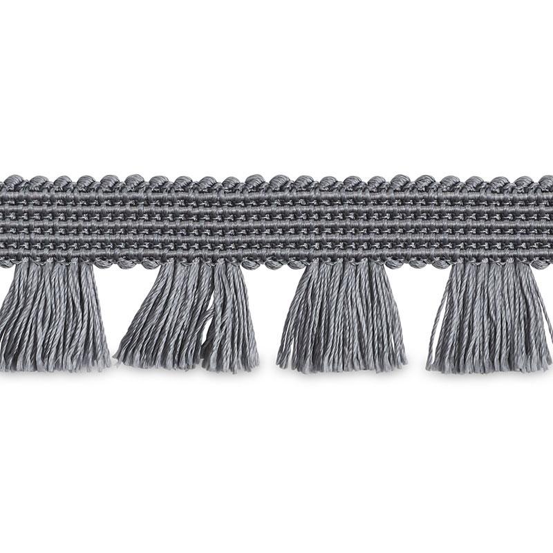Schumacher Grey Bell Fringe