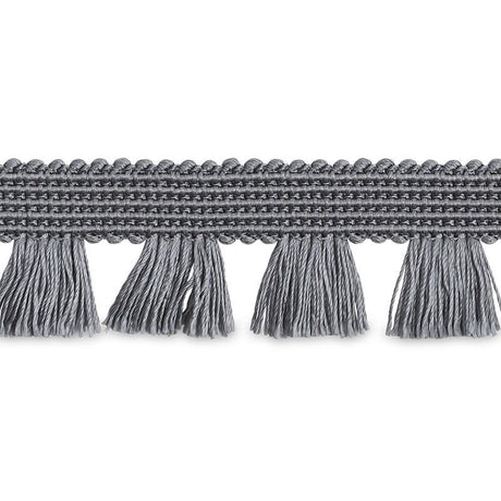 Schumacher Grey Bell Fringe