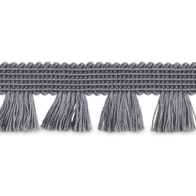 Schumacher Grey Bell Fringe