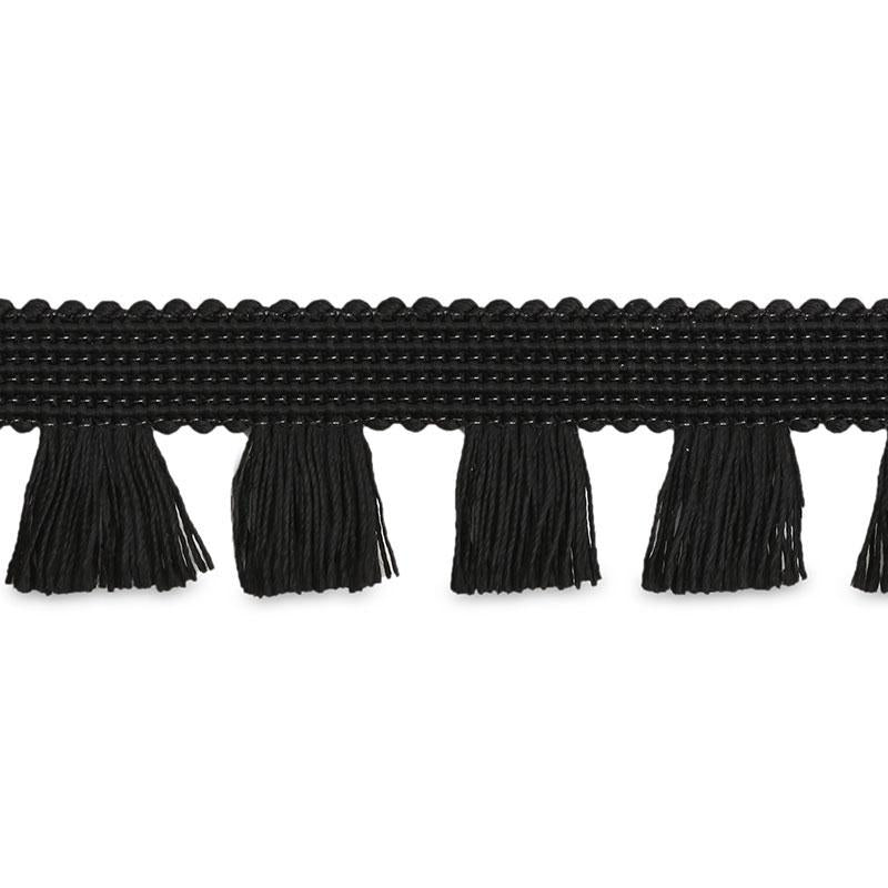 Schumacher Black Bell Fringe