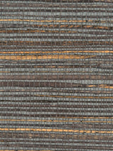 Scalamandre Beach Haven Charcoal Wallpaper