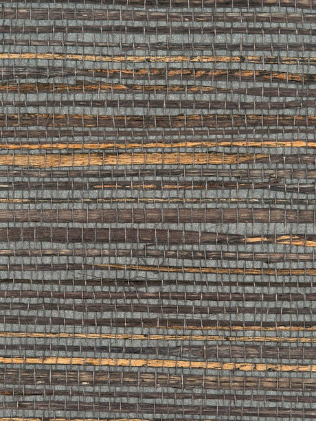 Scalamandre Beach Haven Charcoal Wallpaper