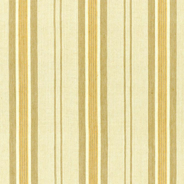 Schumacher Sagaponic Linen Stripe Driftwood Fabric