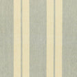 Schumacher Topsail Linen Stripe Sky Blue Fabric