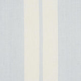Schumacher Topsail Linen Stripe Sky Blue Fabric