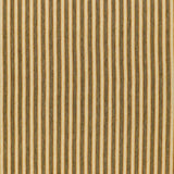 Schumacher Wainscott Linen Stripe Azure Fabric