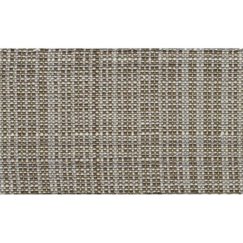 Schumacher Tweed Tape Mocha Trim