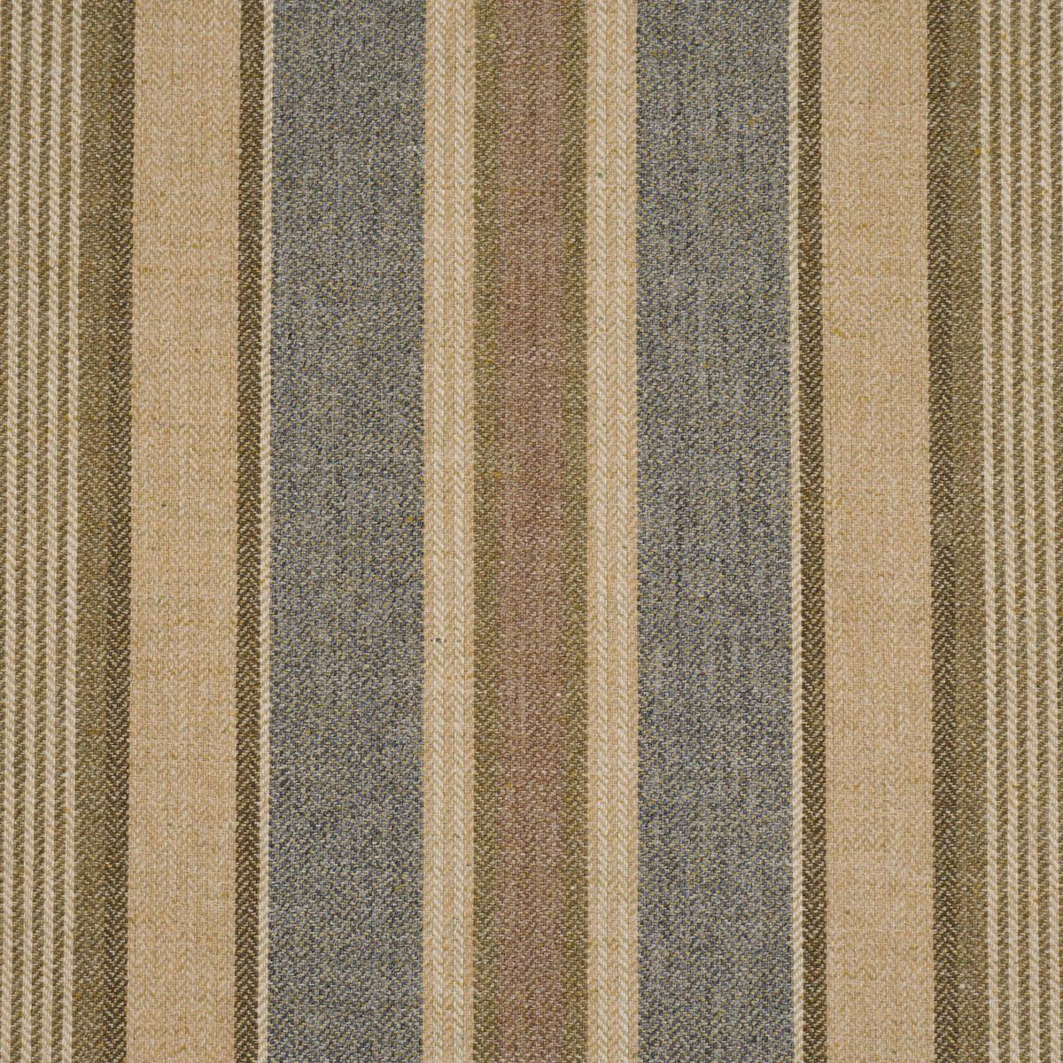 Schumacher Edgemere Stripe Denim Fabric
