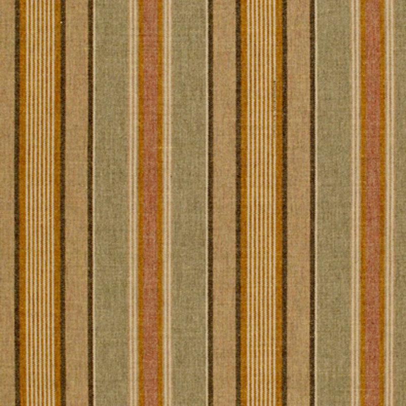 Schumacher Edgemere Stripe Mist Fabric