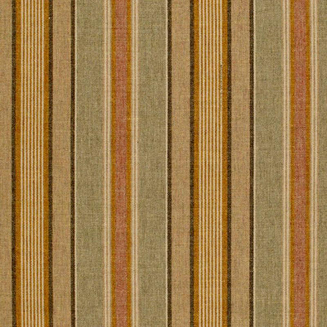 Schumacher Edgemere Stripe Mist Fabric