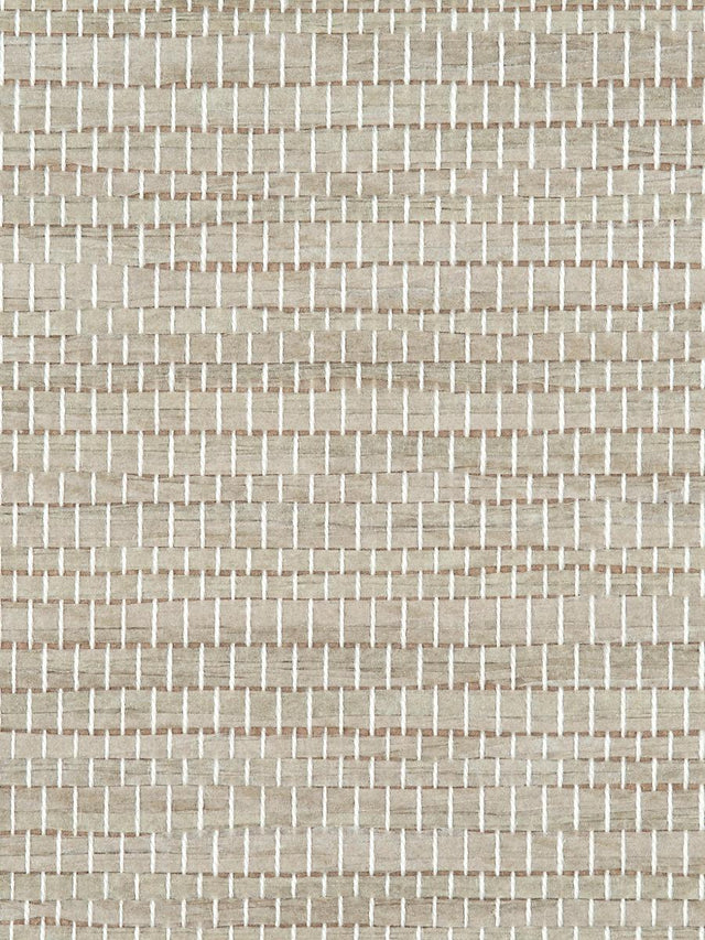 Scalamandre Spring Lake Weave Grey Wallpaper