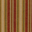 Schumacher Edgemere Stripe Indian Red Fabric