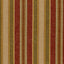 Schumacher Edgemere Stripe Indian Red Fabric