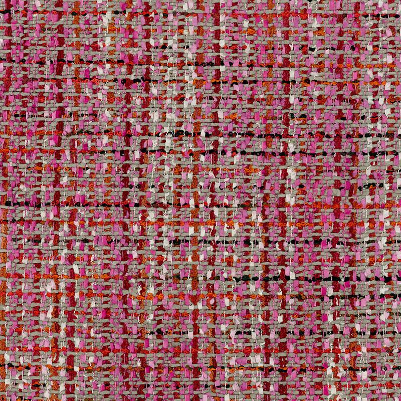 Schumacher Babe'S Tweed Maraschino Fabric