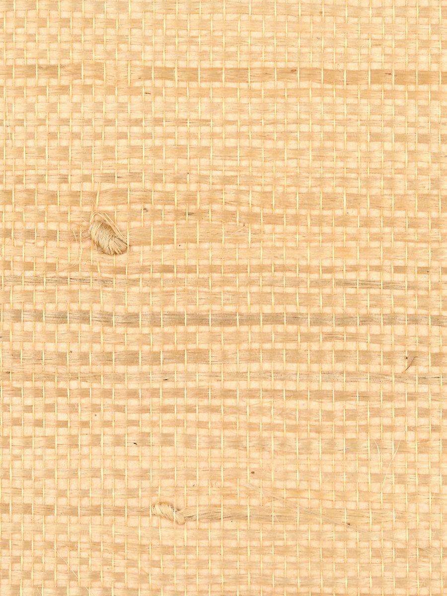 Scalamandre Justin Jute Saffron Wallpaper