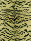 Scalamandre Tiger Lao Hau Ii Green & Black Fabric