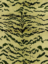 Old World Weavers Tiger Lao Hau Ii Green & Black Upholstery Fabric