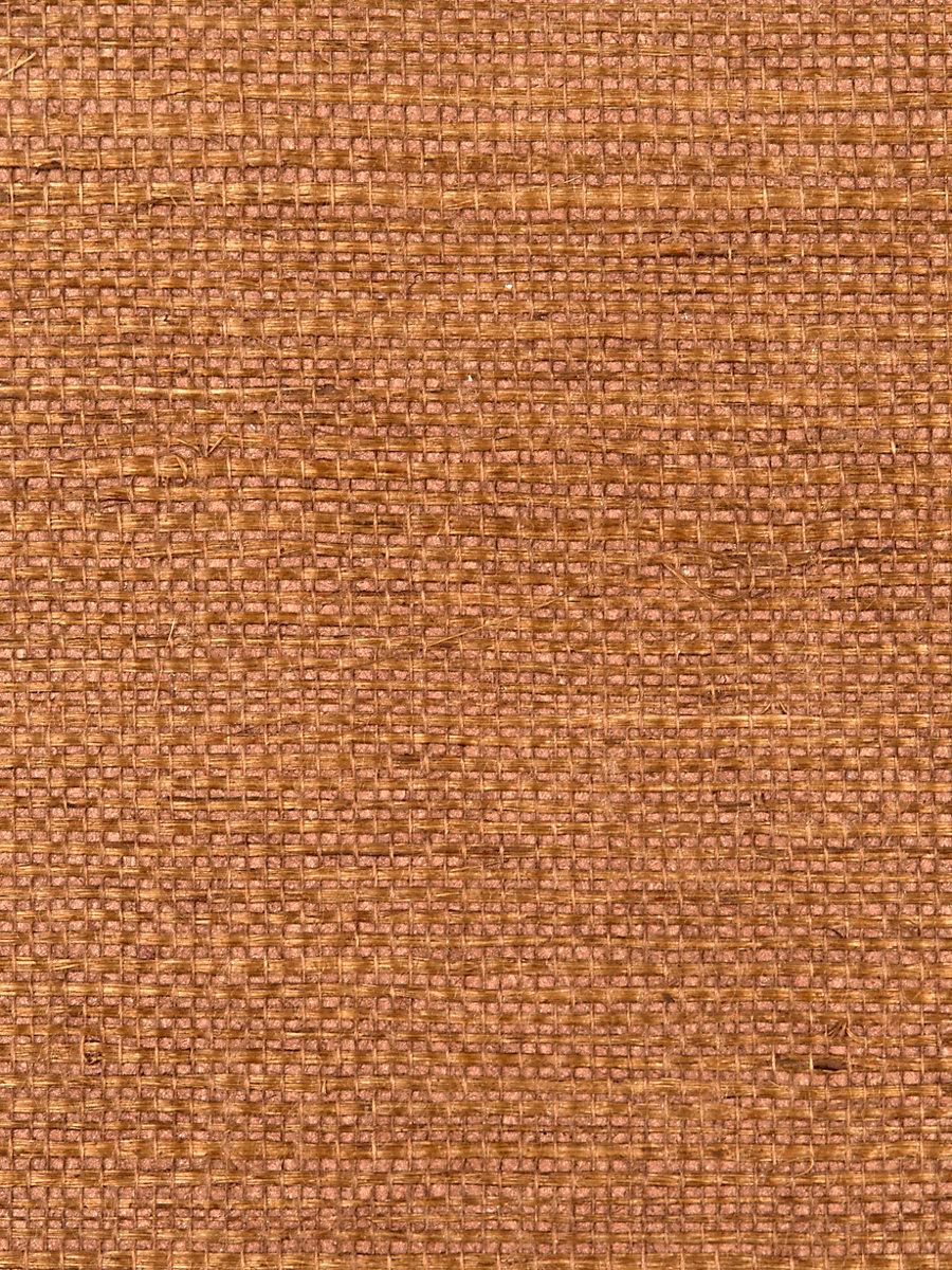 Scalamandre Simply Sisal Cinnabar Wallpaper
