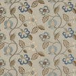 G P & J Baker ELVASTON INDIGO Drapery Fabric