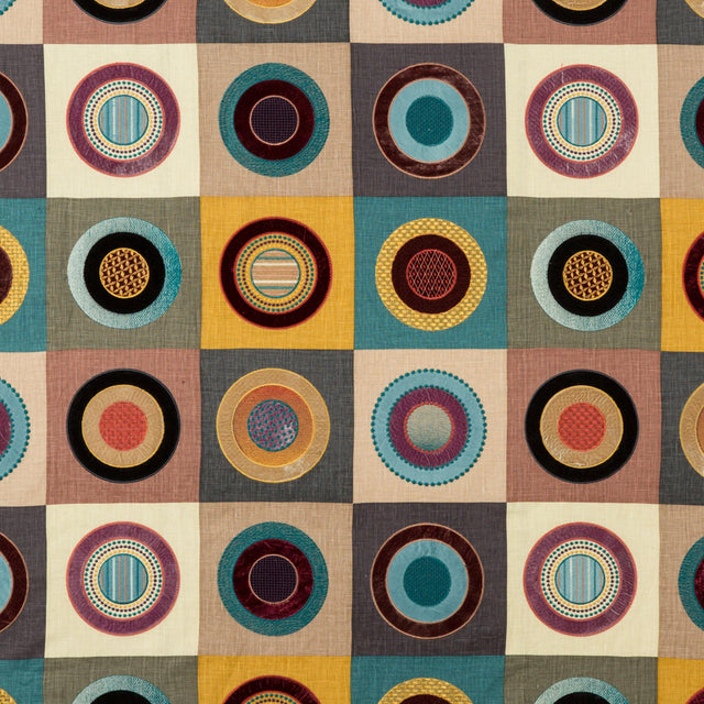 Mulberry DRESS CIRCLE MULTI Drapery Fabric