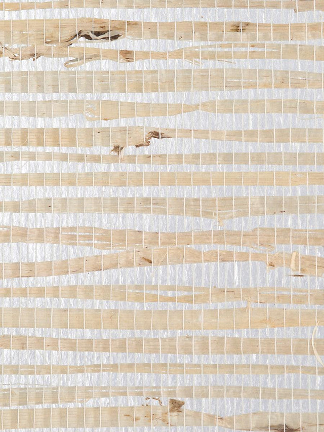 Scalamandre Delilah Silver Wallpaper