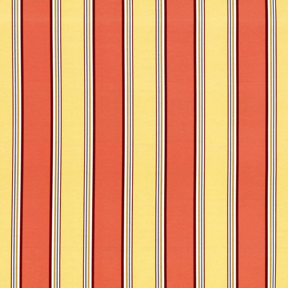 Kasmir Robuchon Stripe Paprika Fabric