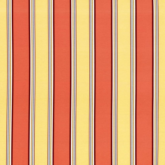 Kasmir Robuchon Stripe Paprika Fabric