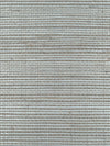 Scalamandre Sultry Sisal Silver Wallpaper