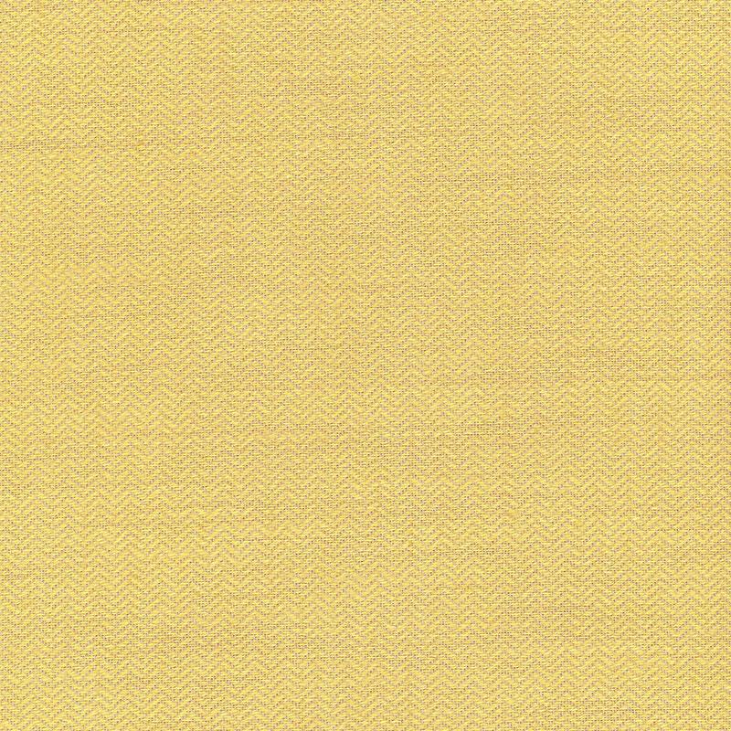 Schumacher Bryton Linen Herringbone Maize Fabric