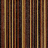 Schumacher Syncopated Velvet Stripe Noir / Midnight Fabric