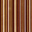 Schumacher Syncopated Velvet Stripe Bronze / Wine Fabric