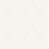 Cole & Son LARGE GEORGIAN ROPE TRELLIS IVORY Wallpaper