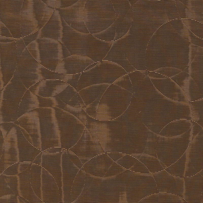 Schumacher Effervescence Moir Espresso Fabric