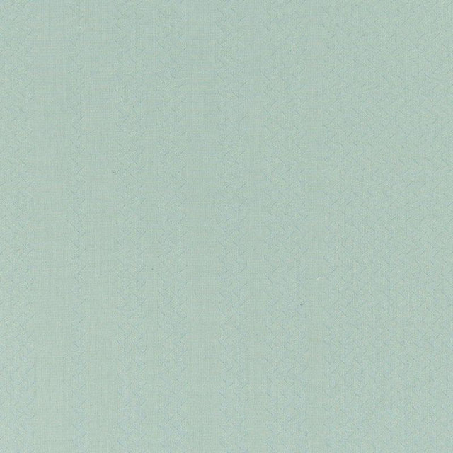 Schumacher Zig-Zag Aquamarine Fabric