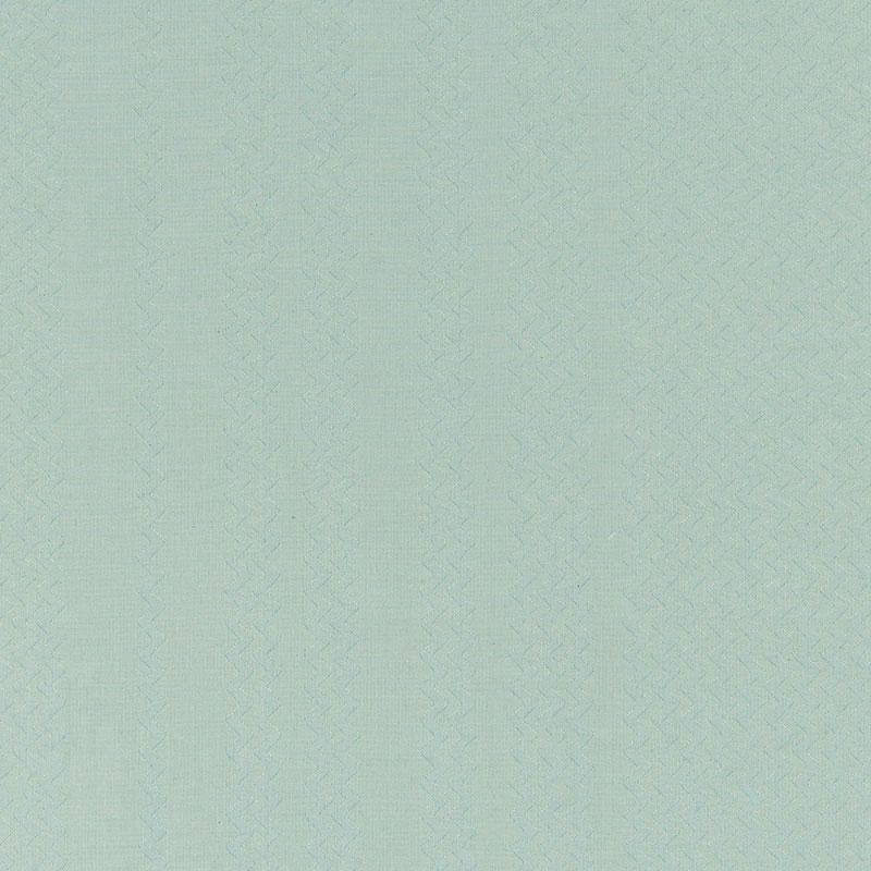 Schumacher Zig-Zag Aquamarine Fabric
