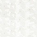 Schumacher Tracery Lace Sheer Silver Fabric